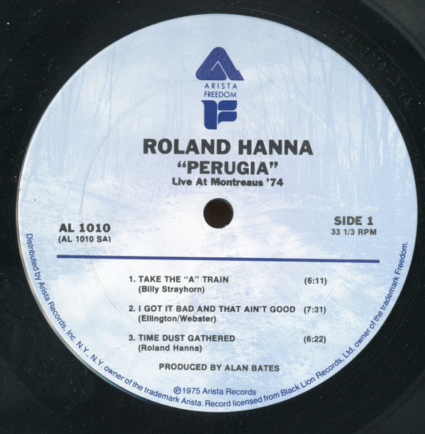 Roland Hanna - Perugia: Live At Montreux 74 (LP, Album) (Near Mint (NM or M-)) - Image 3