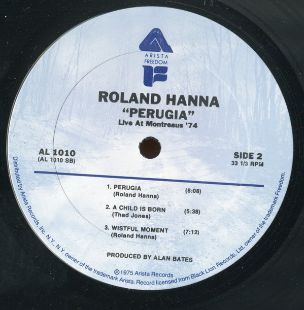 Roland Hanna - Perugia: Live At Montreux 74 (LP, Album) (Near Mint (NM or M-)) - Image 4
