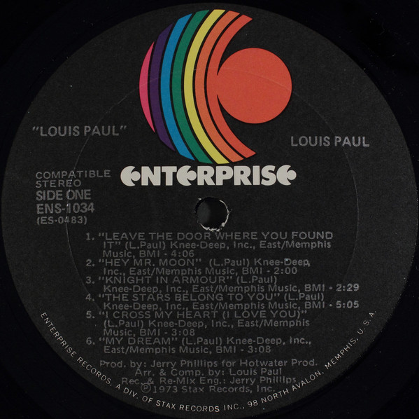 Louis Paul - Louis Paul (LP, Album) (Very Good Plus (VG+)) - Image 3
