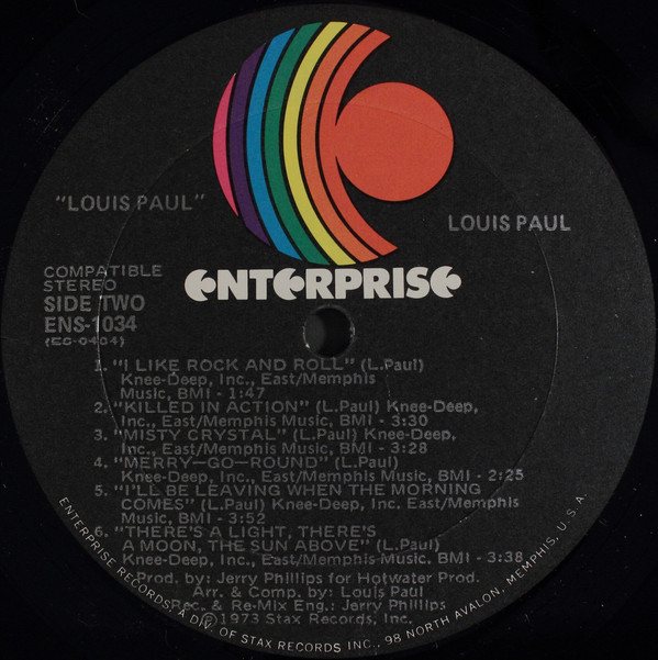 Louis Paul - Louis Paul (LP, Album) (Very Good Plus (VG+)) - Image 4