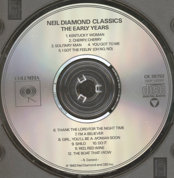 Neil Diamond - Classics The Early Years (CD, Comp, RP) (Mint (M)) - Image 3