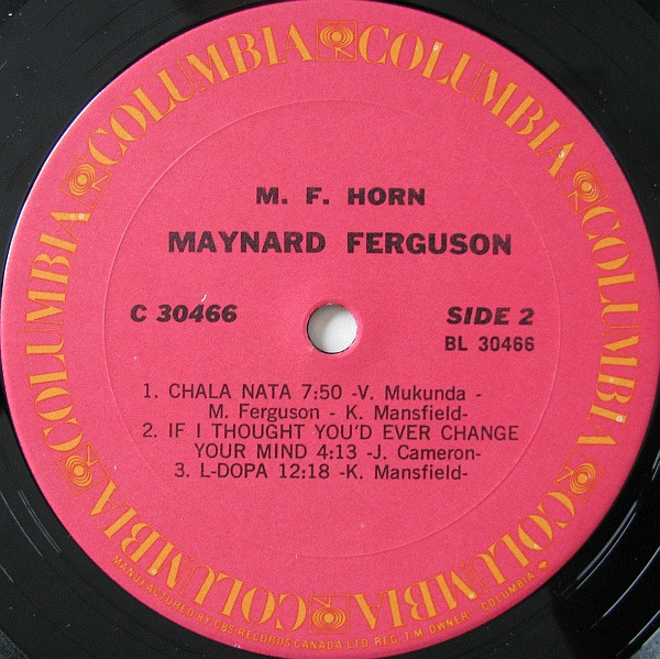 Maynard Ferguson - M.F. Horn (LP, Album, RE) (Very Good Plus (VG+)) - Image 4