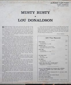 Alternative view of Lou Donaldson - Musty Rusty (LP, Album, Mono, Gre) (Good Plus (G+))