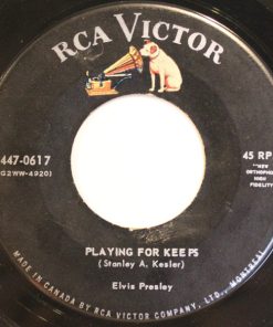 Elvis Presley - Playing For Keeps (7", Single) (Near Mint (NM or M-))