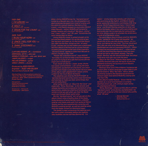 Jimmy McGriff - Countdown (LP, Album) (Very Good Plus (VG+)) - Image 2
