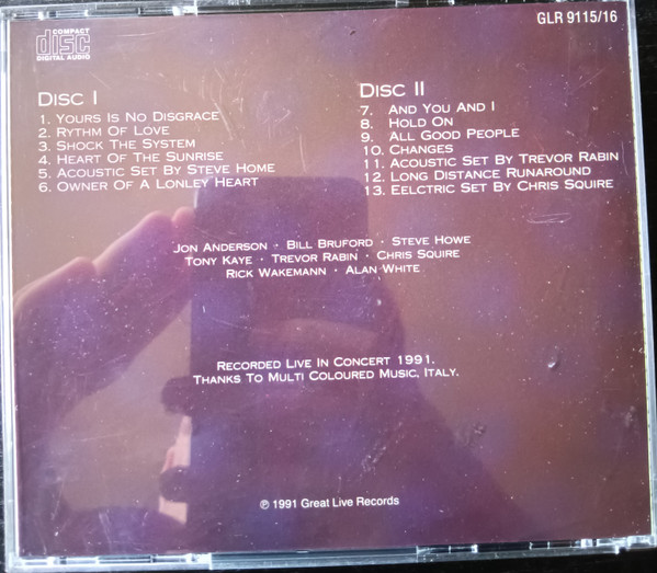 Yes - They Are Back (2xCD, Unofficial) (Near Mint (NM or M-)) - Image 2