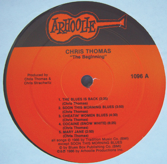 Chris Thomas (9) - The Beginning (LP) (Very Good Plus (VG+)) - Image 3