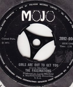 Alternative view of The Fascinations - Girls Are Out To Get You (7", Single, RE) (Very Good Plus (VG+))