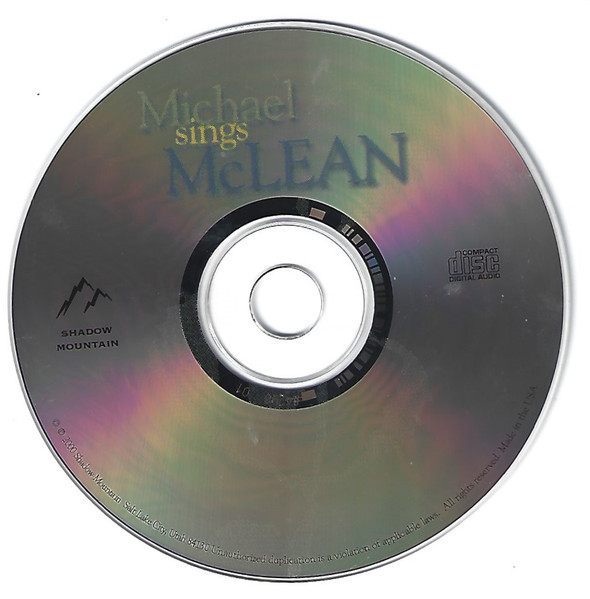 Michael McLean (4) - Michael Sings McLean (CD, Album) (Near Mint (NM or M-)) - Image 3