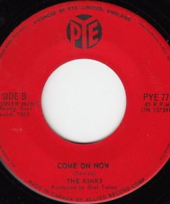 Alternative view of The Kinks - Tired Of Waiting For You / Come On Now (7", Single) (Near Mint (NM or M-))