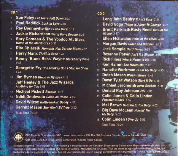 Various - Saturday Night Blues: 20 Years (2xCD, Comp) (Near Mint (NM or M-)) - Image 2