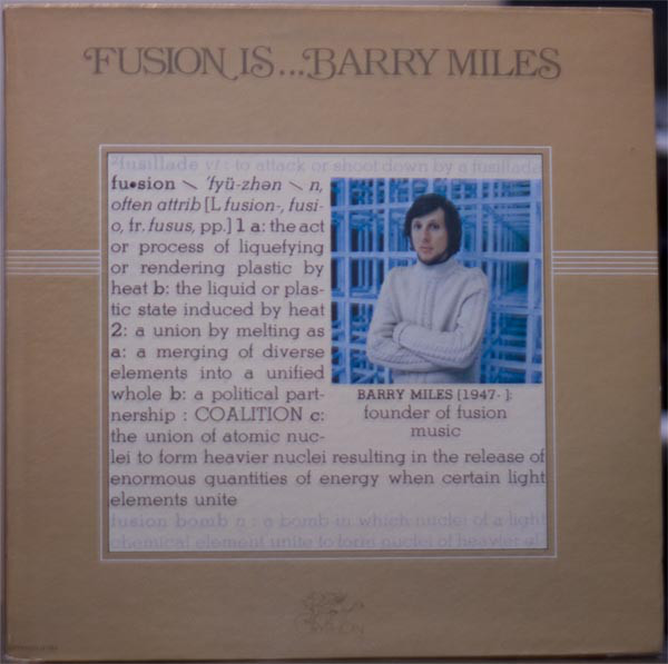 Barry Miles - Fusion Is... (LP, Album) (Very Good Plus (VG+))