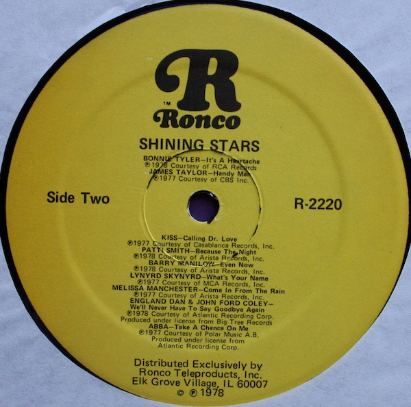 Various - Shining Stars (LP, Comp) (Mint (M)) - Image 4