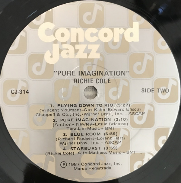Richie Cole - Pure Imagination (LP, Album) (Very Good Plus (VG+)) - Image 4