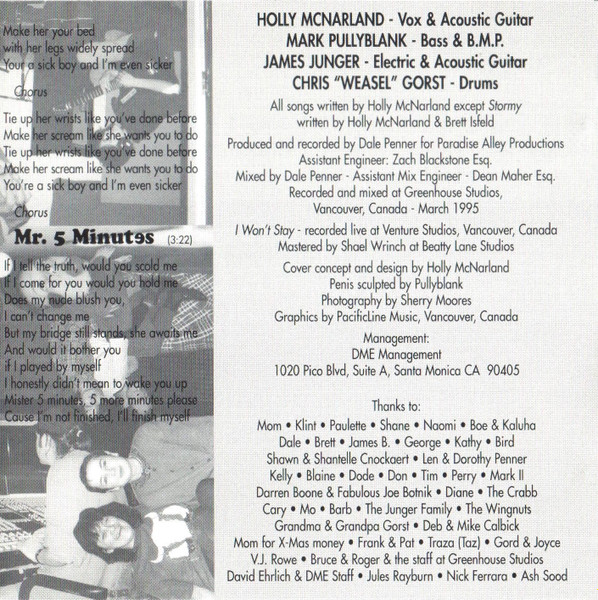 Holly McNarland - Sour Pie (CD, EP) (Mint (M)) - Image 5