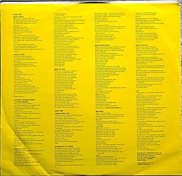 Joe Jackson Band - Beat Crazy (LP, Album) (Mint (M)) - Image 5