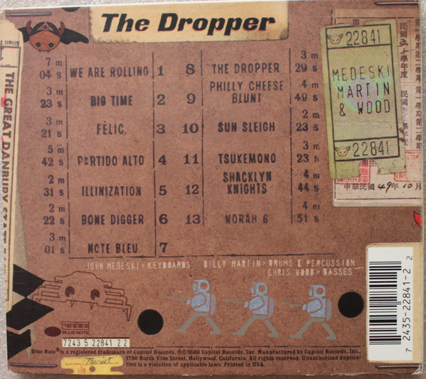 Medeski Martin & Wood - The Dropper (CD, Album) (Near Mint (NM or M-)) - Image 2