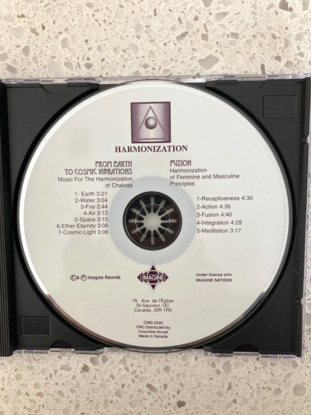 Various - Music For Harmonization (CD, Club) (Near Mint (NM or M-)) - Image 2
