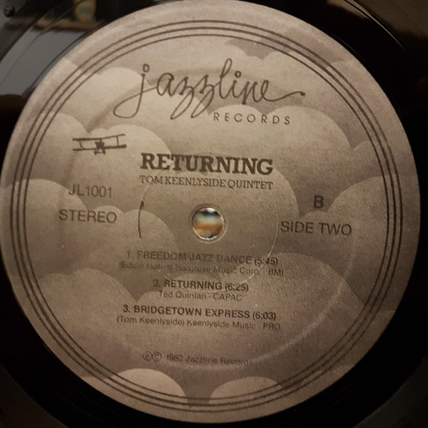 Tom Keenlyside Quintet - Returning (LP, Album) (Very Good Plus (VG+)) - Image 5