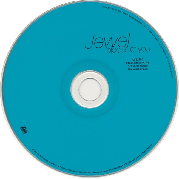 Jewel - Pieces Of You (CD, Album, Club, RE) (Mint (M)) - Image 3