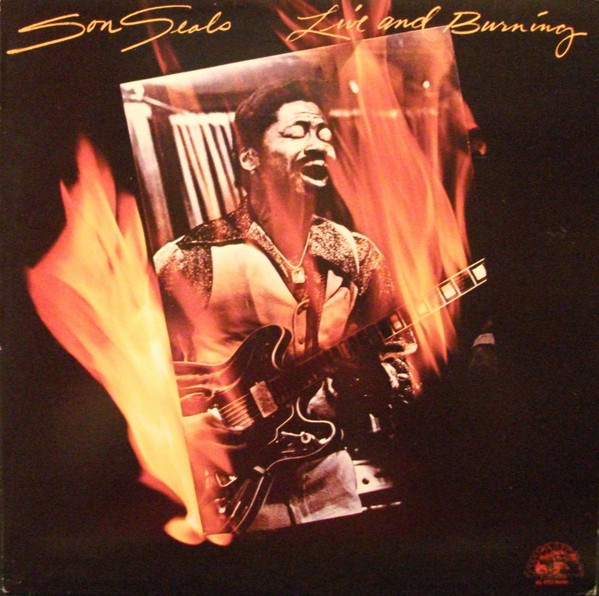 Son Seals - Live And Burning (LP, Album, RE) (Near Mint (NM or M-))