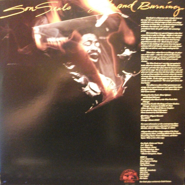 Son Seals - Live And Burning (LP, Album, RE) (Near Mint (NM or M-)) - Image 2