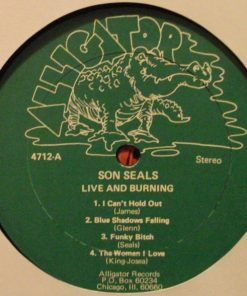 Son Seals - Live And Burning (LP, Album, RE) (Near Mint (NM or M-)) - Image 3