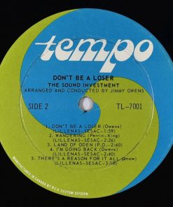 Jimmy Owens (2) And The Sound Investment - Don't Be A Loser (LP, Album) (Very Good Plus (VG+)) - Image 4