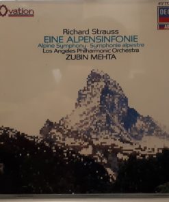 Richard Strauss - Los Angeles Philharmonic Orchestra, Zubin Mehta - Eine Alpensinfonie = Alpine Symphony = Symphoine Alpestre (CD, RE, RM) (Near Mint (NM or M-))