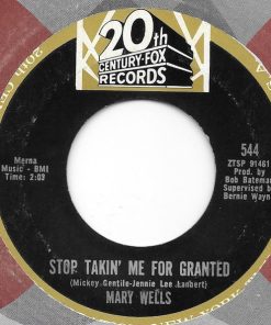 Alternative view of Mary Wells - Ain't It The Truth / Stop Takin' Me For Granted (7", Mono, Styrene, Ter) (Very Good (VG))