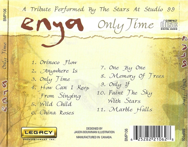 The Stars At Studio 99* - Enya: Only Time (CD, Album) (Near Mint (NM or M-)) - Image 2