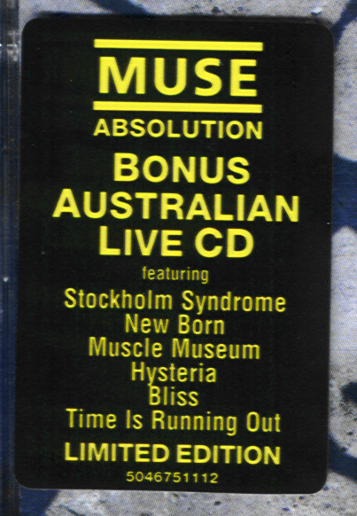Muse - Absolution (CD, Album + CD, EP, Ltd) (Near Mint (NM or M-)) - Image 2