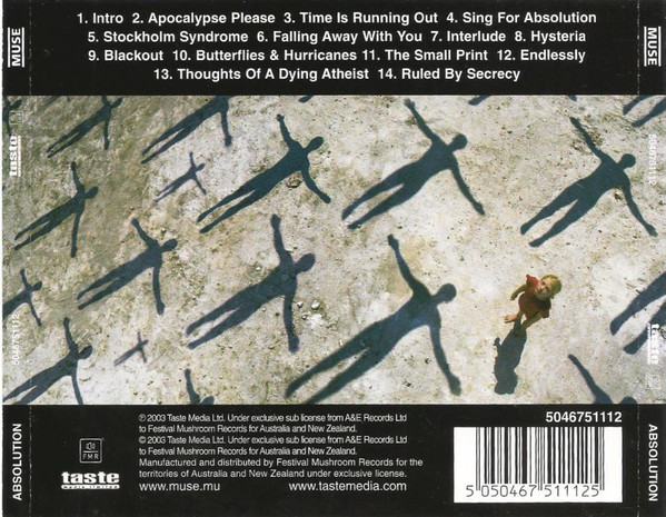 Muse - Absolution (CD, Album + CD, EP, Ltd) (Near Mint (NM or M-)) - Image 3