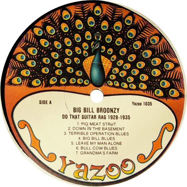 Big Bill Broonzy - Do That Guitar Rag: 1928 - 1935 (LP, Comp, RE) (Very Good Plus (VG+)) - Image 3