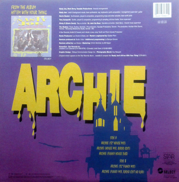 Nasty Joe - Archie (12") (Mint (M)) - Image 2