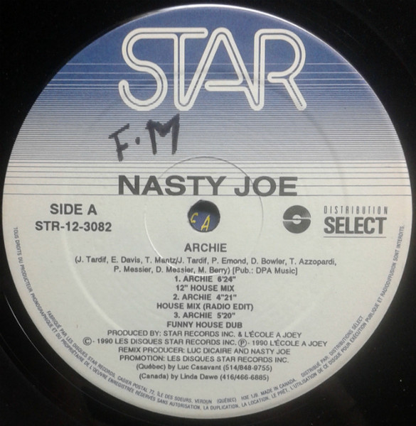 Nasty Joe - Archie (12") (Mint (M)) - Image 3