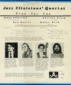 Alternative view of Jazz Clinicians' Quartet - Play For You (LP, Album) (Near Mint (NM or M-))
