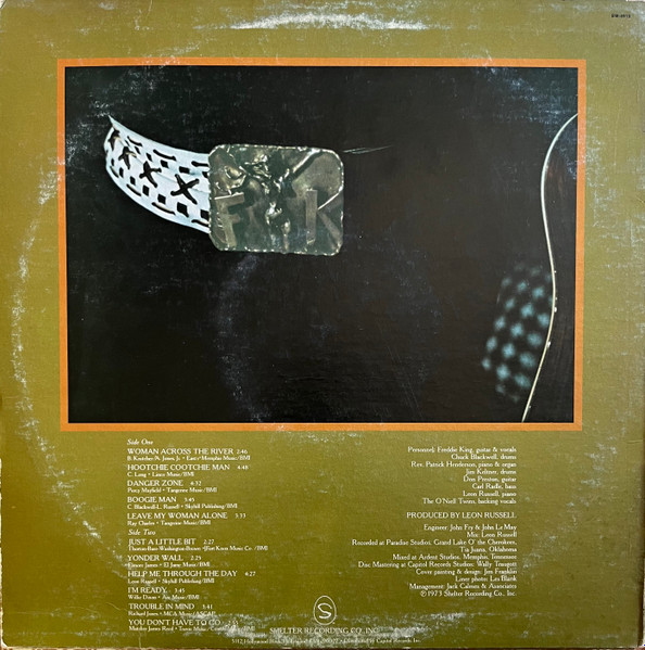 Freddie King - Woman Across The River (LP, Album, Jac) (Very Good Plus (VG+)) - Image 2