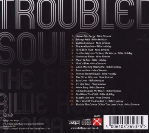 Billie Holiday & Nina Simone - Troubled Souls (CD, Comp, Sli) (Mint (M)) - Image 2