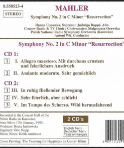 Alternative view of Mahler* — Polish National Radio Symphony Orchestra*, Antoni Wit - Symphony No. 2 In C Minor “Resurrection" (2xCD) (Near Mint (NM or M-))