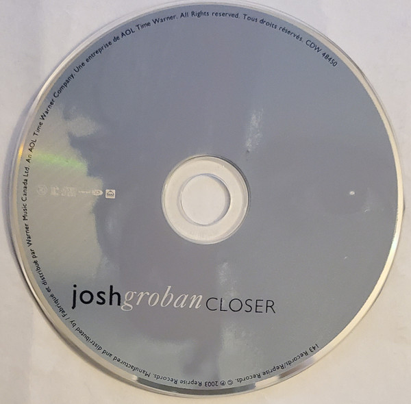 Josh Groban - Closer (CD, Album, Enh) (Mint (M)) - Image 3