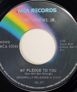 Alternative view of Carl Dobkins Jr. - My Heart Is An Open Book / My Pledge To You (7", Single, Mono, RE, Glo) (Near Mint (NM or M-))