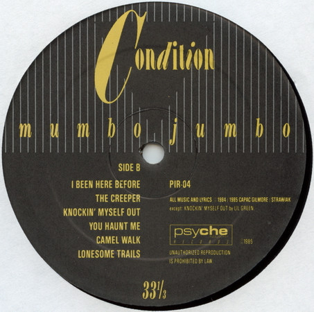 Condition (2) - Mumbo Jumbo (LP, Album) (Very Good Plus (VG+)) - Image 3