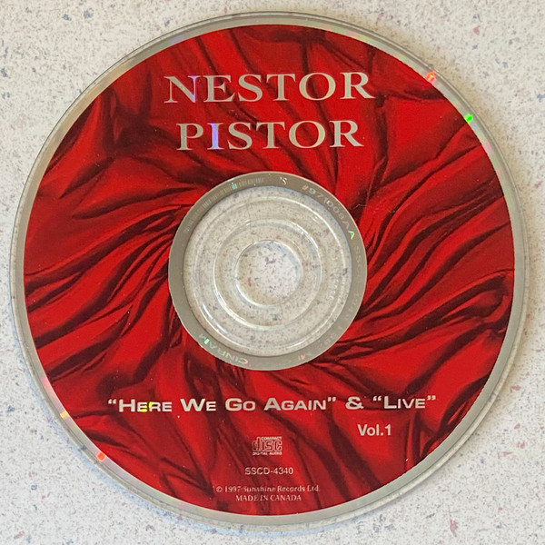 Nestor Pistor - Nestor Pistor Vol. 1 “Here We Go Again” & “Live" (CD, Comp) (Near Mint (NM or M-)) - Image 4