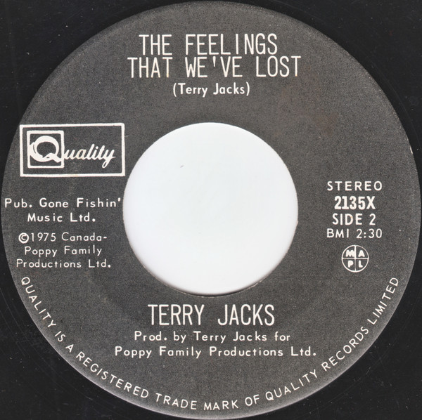 Terry Jacks - Christina (7") (Near Mint (NM or M-)) - Image 2
