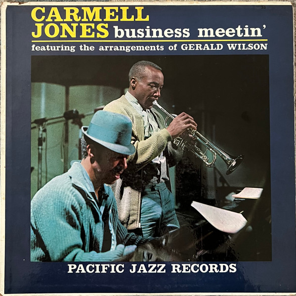 Carmell Jones - Business Meetin' (LP) (Good Plus (G+))