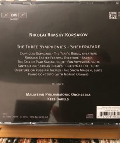 Alternative view of Nikolai Rimsky-Korsakov, Kees Bakels, Malaysian Philharmonic Orchestra - Orchestral Works Including Scheherazade (4xCD, Comp, Club, RE) (Near Mint (NM or M-))