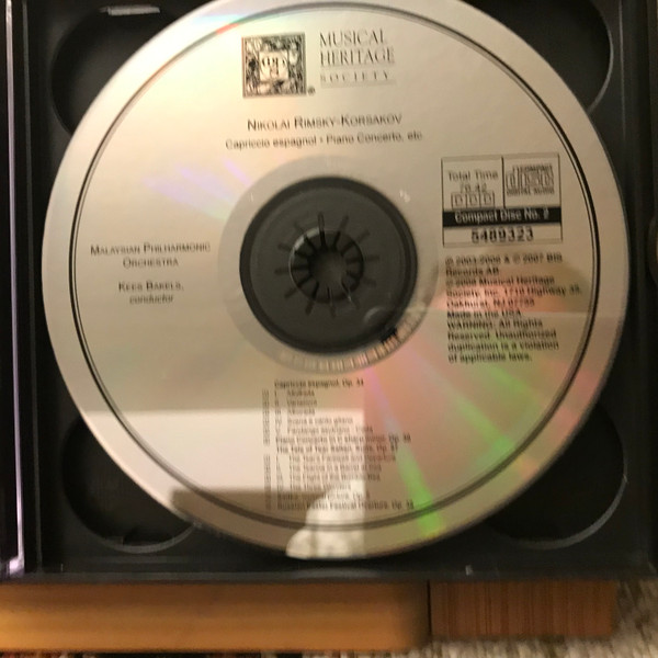 Nikolai Rimsky-Korsakov, Kees Bakels, Malaysian Philharmonic Orchestra - Orchestral Works Including Scheherazade (4xCD, Comp, Club, RE) (Near Mint (NM or M-)) - Image 4
