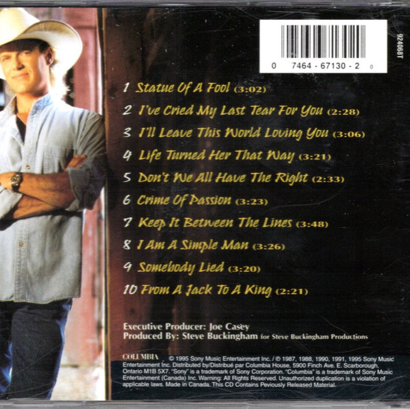Ricky Van Shelton - Super Hits (CD, Comp, Club) (Near Mint (NM or M-)) - Image 2