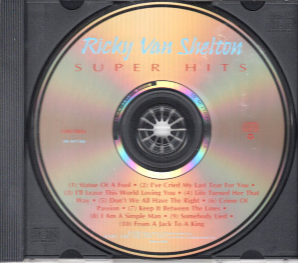 Ricky Van Shelton - Super Hits (CD, Comp, Club) (Near Mint (NM or M-)) - Image 3